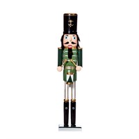 Three Kings Nutcracker Green Grenadier Christmas Decoration XL - Drumming (2538075)