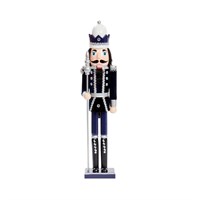 Three Kings Nutcracker Navy & Silver Christmas Decoration XL - Spear (2538061)