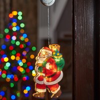 Three Kings Santa Christmas Light Up Battery Window Decoration (2506175)