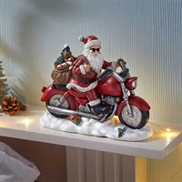 Three Kings 20cm Santa Rider Christmas Decoration (2530121)