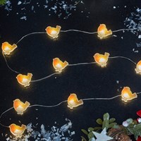 Three Kings Set of 20 Robin Battery String Christmas Lights (2507012)