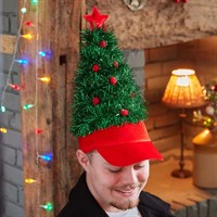 Three Kings Tinsel Christmas Tree Christmas Novelty Baseball Cap (2560037)