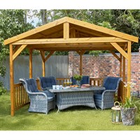 Tom Chambers Bretton Wooden Garden Gazebo (GP123)