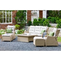 Tom Chambers Capri Lounge Outdoor Garden Furniture Dining Set (CAP030)