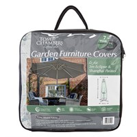 Tom Chambers Garden Furniture Cover 3m Eclipse & Shanghai Parasol (CP045)