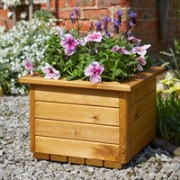Tom Chambers Harswell Square Wooden Planter (WP062)