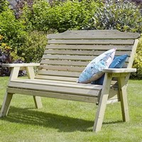 Tom Chambers Masham 3 Seater Wooden Bench (NRGP066)