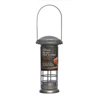Tom Chambers Pewter Flick 'n' Click Fat Ball Wild Bird Feeder (CS106)