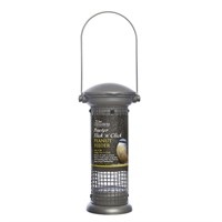 Tom Chambers Pewter Flick 'n' Click Peanut Wild Bird Feeder (CS103)
