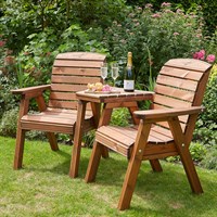 Tom Chambers Richmond Wooden Companion Seat with Tray Table (GP114)