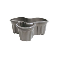 Town & Country 40cm 3 Cell Plastic Planter (TCG8270)
