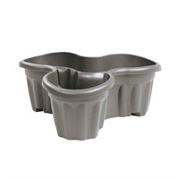 Town & Country 54cm 3 Cell Plastic Planter (TCG8271)