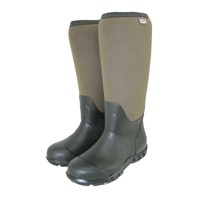 Town & Country Buckingham Neoprene Wellington Boots Green