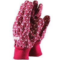 Town & Country Cotton Grip Gloves Red