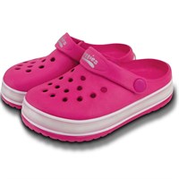 Town & Country Eva Kids Light Up Cloggie Shoes Pink