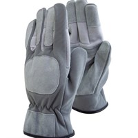 Town & Country Leather Flexi Rigger Gloves Grey Large (TGL452L)