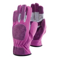 Town & Country Leather Flexi Rigger Gloves Lavender Small  (TGL125S)