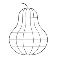 Treadstone Metal Pear Trellis (LIF21179)