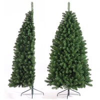 Tree Classics 1.8m (6ft) Green Half Flat Wall Tree Artificial Christmas Tree (72-441-558)