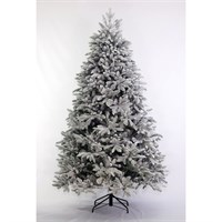 Tree Classics 2.1m (7ft) Nordmann Spruce Flocked Snow Artificial Christmas Tree (S84-1746-104H)