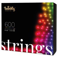 48m 600 App Controlled RGB LED Smart Christmas Lights from Twinkly