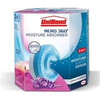 UniBond Aero 360 Humidity Absorber Lavender-Scented Refill (2 pack)