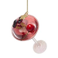 Vondels Cosmopolitan With Cowboy Boots 13cm Glass Christmas Ornament (4250357130233)