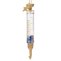 Vondels Fat Burner Injection 12cm Glass Christmas Ornament (7250900120015)