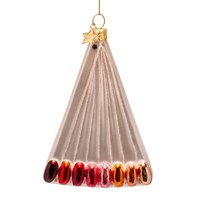 Vondels Nail Swatches 11cm Glass Christmas Ornament (1250999105012)