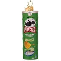 Vondels Pringles Sour Cream & Onion 11cm Glass Christmas Ornament (4250504120568)