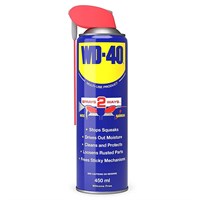 WD40 Multi-Use Lubricant with Smart Straw 450ml