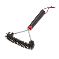 Weber 30cm Three-Sided BBQ Grill Brush (6277) Barbecue Accessory