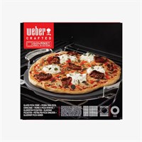 Weber Crafted Glazed Pizza Stone Barbecue Accessory (8861)