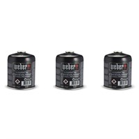 Weber Disposable Barbecue Gas Canister - 3-Pack (17669)