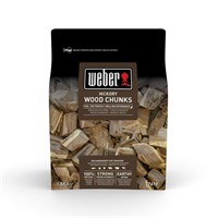 Weber Hickory Barbecue Smoking Wood Chunks 1.5kg (17619)