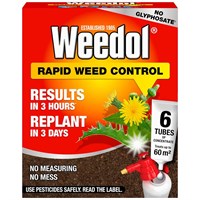 Weedol Rapid Weed Control Concentrate Tubes 6 Pack (121118)
