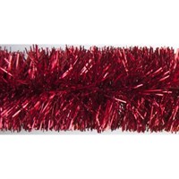 Weiste Red 150mm x 3m Garland Christmas Tinsel (6887)