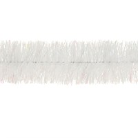 Weiste White 75mm x 2m Garland Christmas Tinsel (6796)
