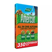 Westland Aftercut All In One Autumn Lawn Feed and Moss Killer 350m2 (20400587)