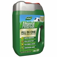 Aftercut All In One Lawn Feed - Weed and Moss Killer Even-Flo Spreader - 80 sq.m - 2.56kg (20400459)