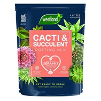 Westland Cacti & Succulent Potting Mix Peat Free Compost 4L (10200094)