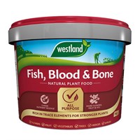Westland Fish, Blood & Bone All Purpose Plant Food 8kg Tub (20600141)