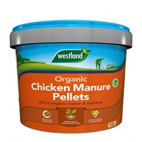 Westland Organic Chicken Manure Pellets 8kg Tub (20100512)