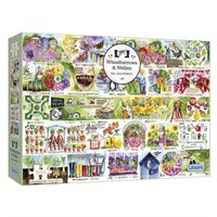 Wheelbarrows and Wellies 1000 Piece Jigsaw Puzzle Gibsons Games (G7106)