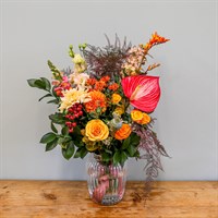 When Summer Ends Autumn Floral Hand Tied Bouquet