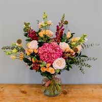 Wild Berry Latte Autumn Floral Hand Tied Bouquet