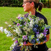 Winter Harmony Festive Hand Tied Bouquet