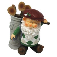 Woodland Wilf Gets A Hole In One Garden Gnome (B9447)