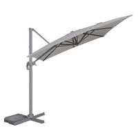 Woodlodge Galaxy 2.5m Cantilever Parasol - Ash Grey (E24F002A)