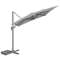 Woodlodge Galaxy 3.0m Cantilever Parasol - Ash Grey (E24F006A)